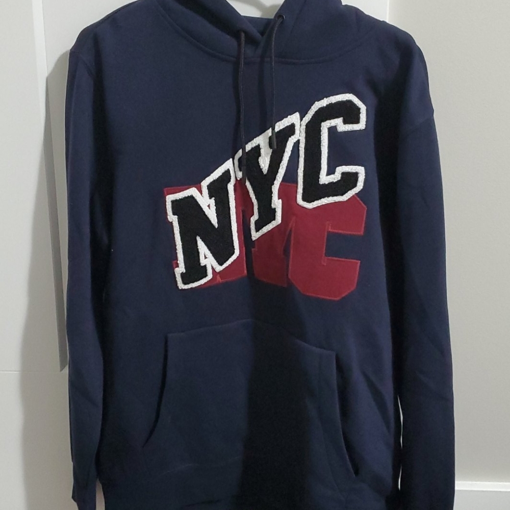 Navy blue hoodie